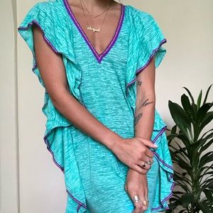 Pitusa Flare Mini Dress in Mint